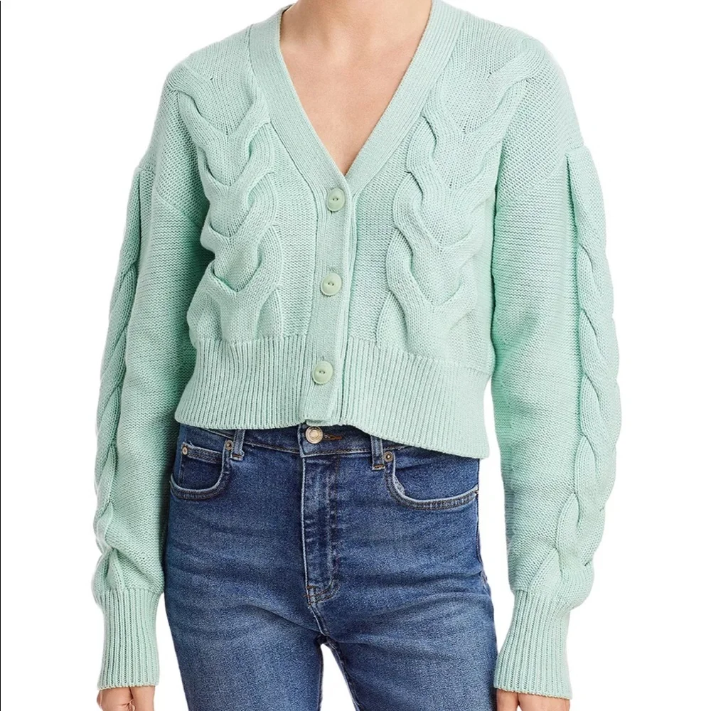 Rag & Bone mint cardigan - Picture 1 of 5